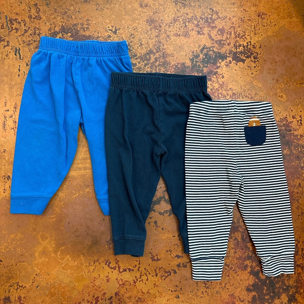3 Pairs of Gender Neutral Kids Joggers